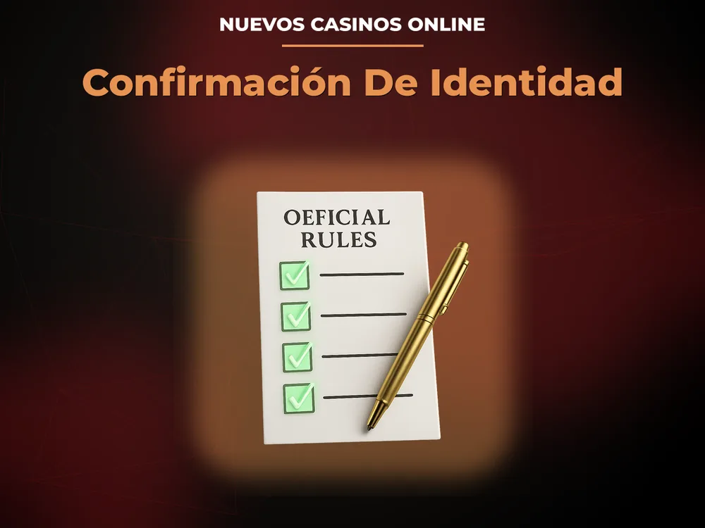 Nuevos Casinos Online - Confirmación De Identidad